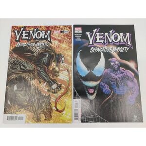 VENOM SEPARATION ANXIETY #1 and 2 SANDOVAL Variant CVR (2024) MARVEL COMICS NM